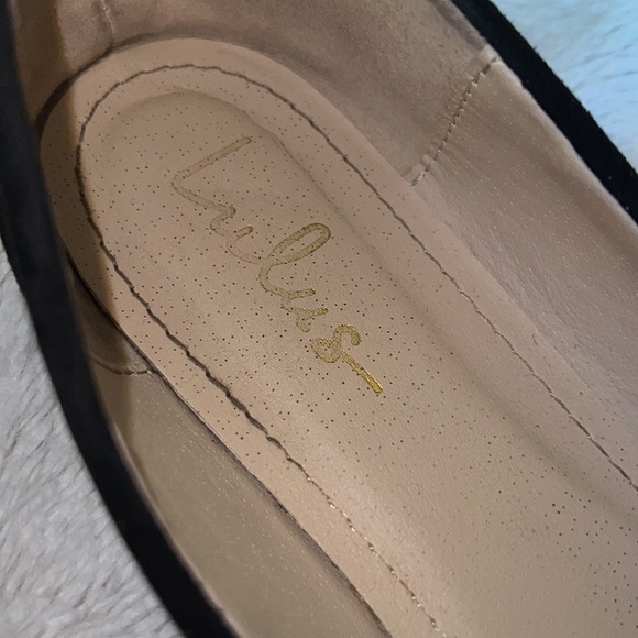 Holly Black Suede Flats - Picture 7 of 7